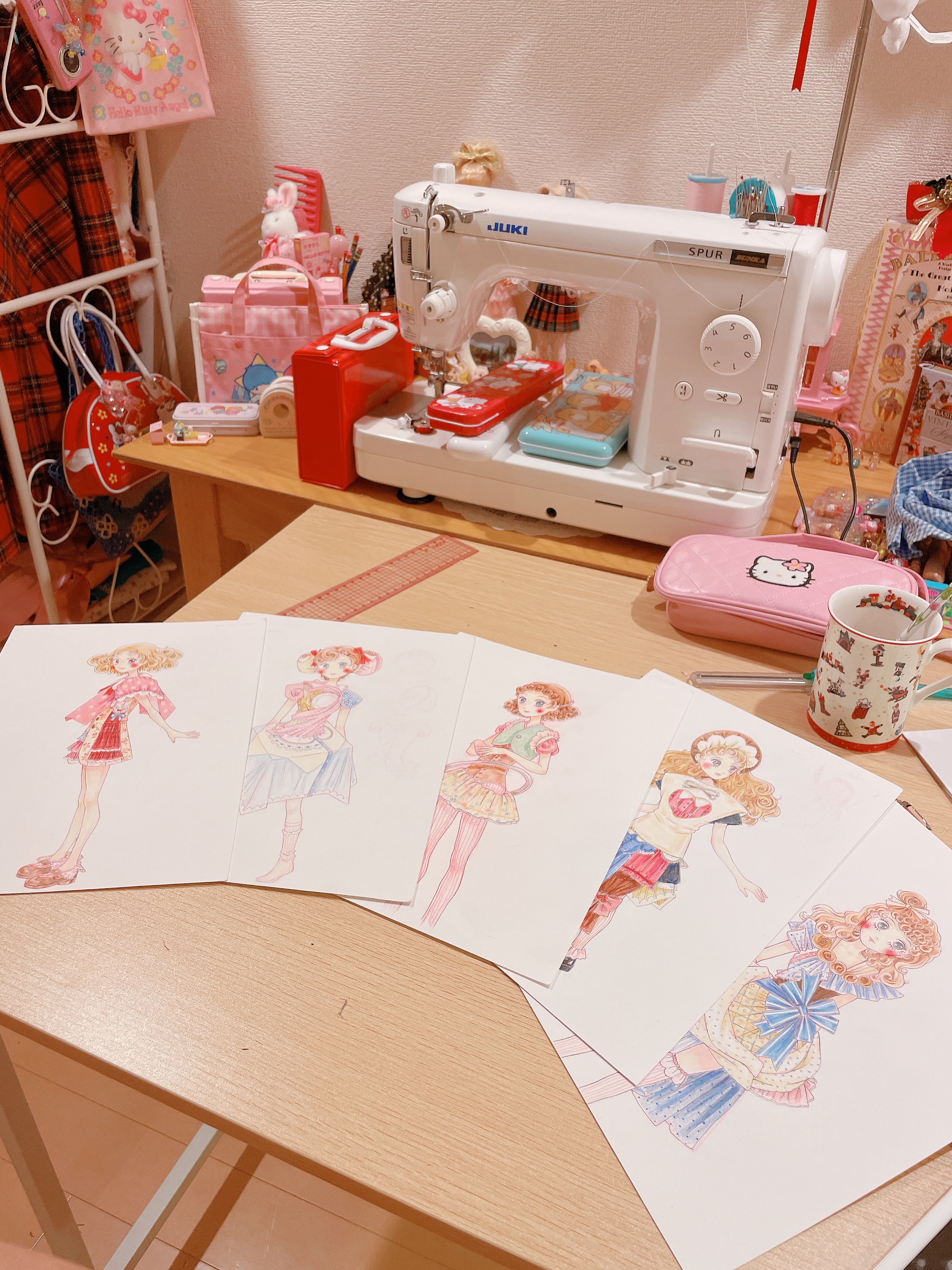 Fashion drawing